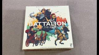 TDG: Battallion: War of the Ancients unboxing with Ray