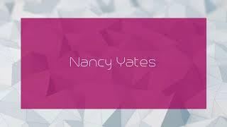 Nancy Yates - appearance