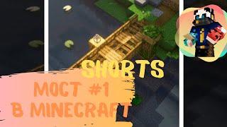  Minecraft | How to Build a Bridge #1 - MrAmik #shorts