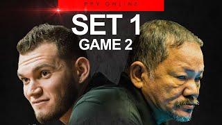 EFREN REYES V BILLY THORPE ONE POCKET GAME 2 FAST