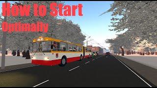 How to Start Optimally | Roblox | OSVed's Trolleybuses place (TRP 2.0) | #10