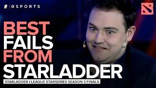 The Best FAILS from the StarLadder i-League StarSeries Season 3 Finals (Dota 2)