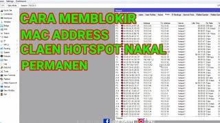 Cara Memblokir Mac Address Di Mikrotik