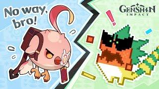 The Fateful Afternoon When Cacucu and Ajaw Met | Genshin Impact #Cacucu #Ajaw #GenshinImpact