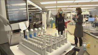 An Inside Look At Rush University Medical Center's Lab Investigating The Coronavirus And Its Variant
