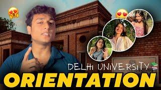 First Day of College In Delhi University| Orientation Vlog || Harshit Gupta