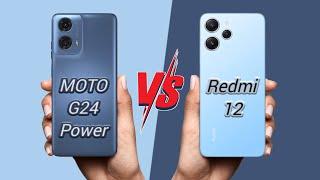 Moto G24 Power vs Redmi 12