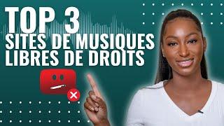 TOP 3 des sites de MUSIQUES libres de droits pour vidéos Youtube !