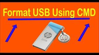 How to Format USB drive using CMD(Command Prompt) In Windows