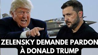 C'EST CHAUD‼️Zelensky Demande Pardon à Trump: L'Europe Déçue