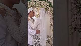 pernikahan virall⁉️momen ciuman pertama bikin baper#pernikahan #pengantin #shortvideo