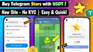 Buy Telegram Stars with USDT on Split | No KYC Needed, Easy Tutorial!