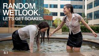 Women in soaked clothes, random collection 8a