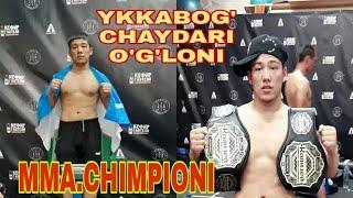 YAKKABOG' O'G'LONI MMA DA G'ALABA QOZONDI 