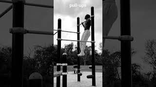 practicing pull ups