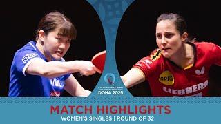 Satsuki Odo vs Sabina Winter | Match Highlights | #ITTFWorlds2025