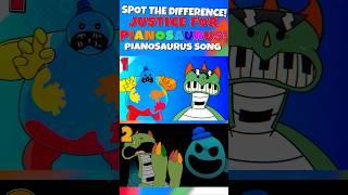 JUSTICE FOR PIANOSAURUS! (Pianosaurus Theme Song) Poppy Playtime Doey VS Piano Spot The Difference 🫐