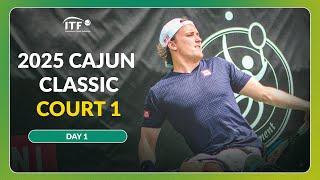 Live: 2025 Cajun Classic - Court 1, Day 1