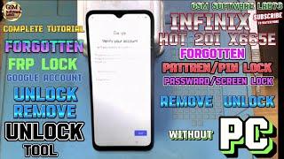 infinix Hot 20i Hard Reset|Factory Reset|Without Pc|infinix Hot 20i X665E FRP Remove Unlock Tool %