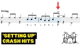 Jazz Drumming Made Easy: How To 'Set Up' Crash Hits On Any Beat 