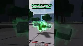 WHO IS THE FASTEST CHARACTER  The Strongest Battlegrounds ROBLOX #shorts