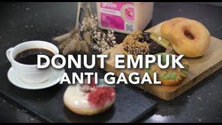 HAAN DONUT MIX: STEP #1 PEMBUATAN ADONAN DONAT ANTI GAGAL