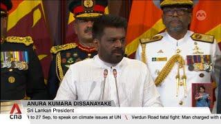 Anura Kumara Dissanayake sworn in as Sri Lanka's new president