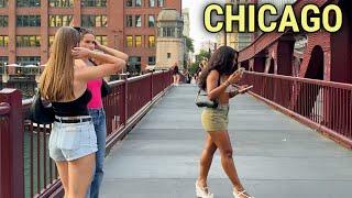 Chicago First Day of Summer 2025 Walking Tour on Friday | June 20, 2025 | 4K Video City Sounds