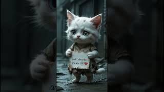 Subscribe ️ #cat #prettycat #kitten #prettyfunny #cute #kitty #ai #funny #cutecat #pets