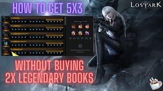 Lost Ark How to get 5x3 Engravings Without 2 Legendary Books ~EASY AND EXPLAINED~