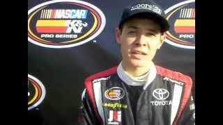 2012 KNEast Bowman Gray Stadium Kyle Larson Qualifying