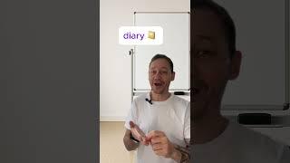 Dairy ≠ diary  ≠ daily ≠ diarrhea ...Can you pronounce these words in English?? 