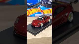 Custom Porsche GT3 RS #hotwheels #hotwheelscustoms #automobile