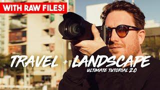 FREE 2.5 HOUR Landscape Photography Tutorial WITH RAW FILES!