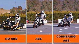 KTM - ABS and Cornering ABS Explained | Motorcycle Stability Control