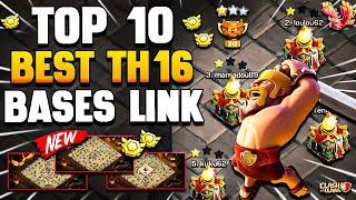 Top 10 Best TH16 War Bases Link | Only 1 Star TH16 CWL Base & Legend Base | New Town Hall 16 Layouts