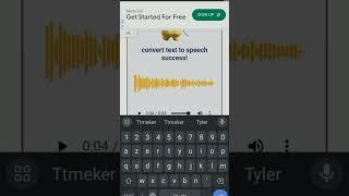 طريقة تحويل نص إلى صوت باللغة العربية #الربحمنالانترنت #تطبيقات #الذكاء_الاصطناعي