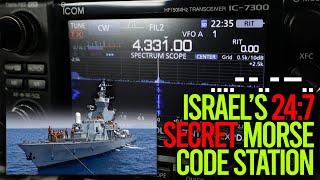 Israel's 24:7 Secret Morse Code Station