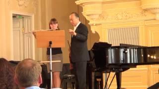 Shigenori Kudo  Flute Masterclass St.Petersburg State Conservatory