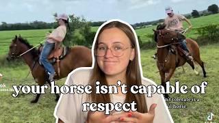 Your Horse isn't Being Disrespectful, YOU ARE.