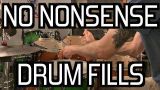 NO NONSENSE Drum Fills - Drum Lesson