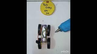 mini gear motor car  diy easy #shorts # viral video # project #mini car