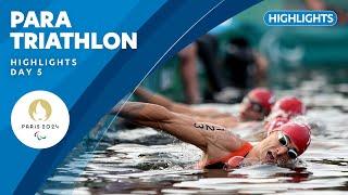  Para Triathlon Highlights | Day 5 | Paris 2024 Paralympic Games