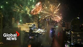 New Year's 2025: Thailand celebrates with fireworks display in Bangkok