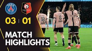 PSG vs Rennes 3-1 HIGHLIGHTS | Ligue 1 2024/25 | Match Highlights