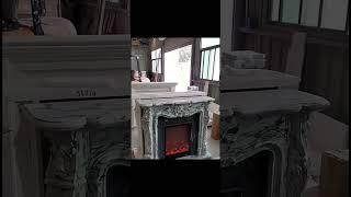 aongking marble fireplace