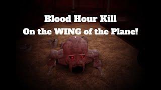 Blood Hour Kill on the Plane Wing! - The Rake Fan Remake (Roblox)