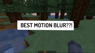 How To Get Motion Blur In Minecraft! (1.8.9/1.18) *NO LAG*