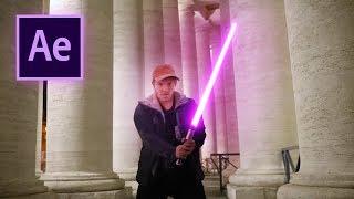 STAR WARS Lightsaber Tutorial | After Effects