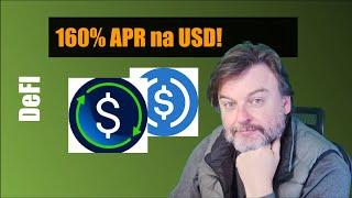 Bláznivý úrok 160% na uložené USD | DeFI